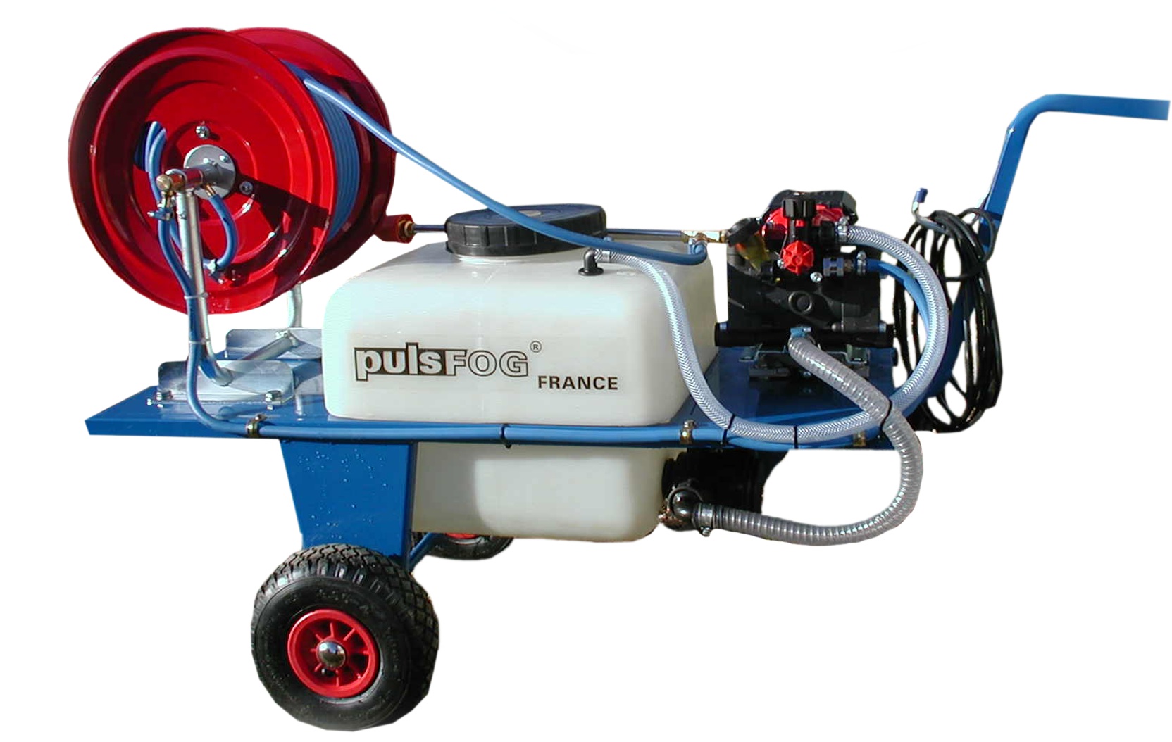 Brouette - Cuve 50L - Moteur électrique - 25 bars
