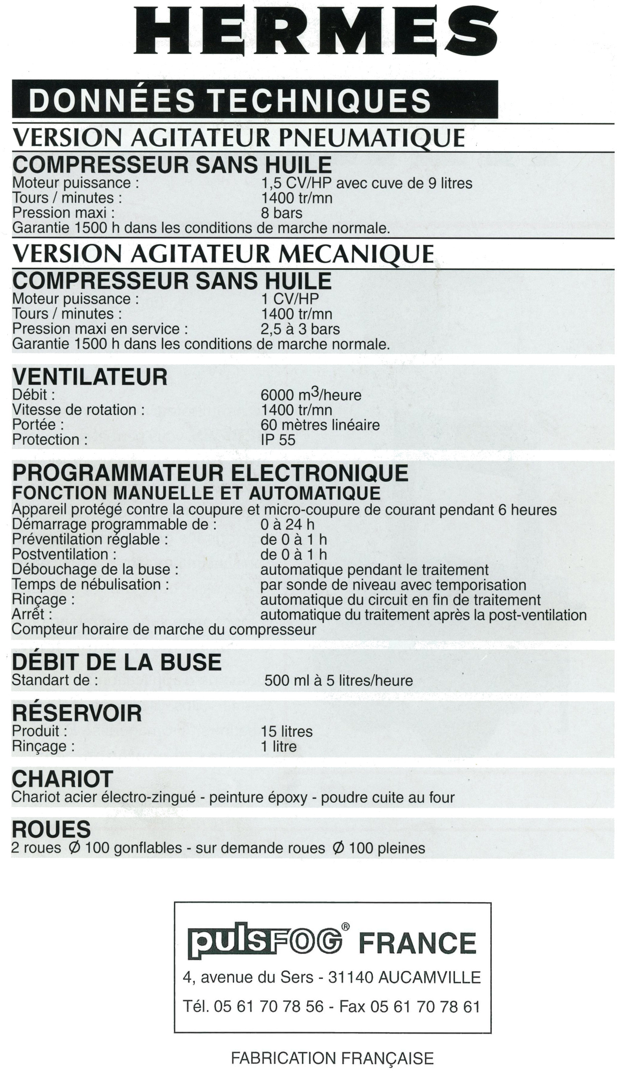 pulsfog-france-nebulisateur-hermes-bulletin-technique