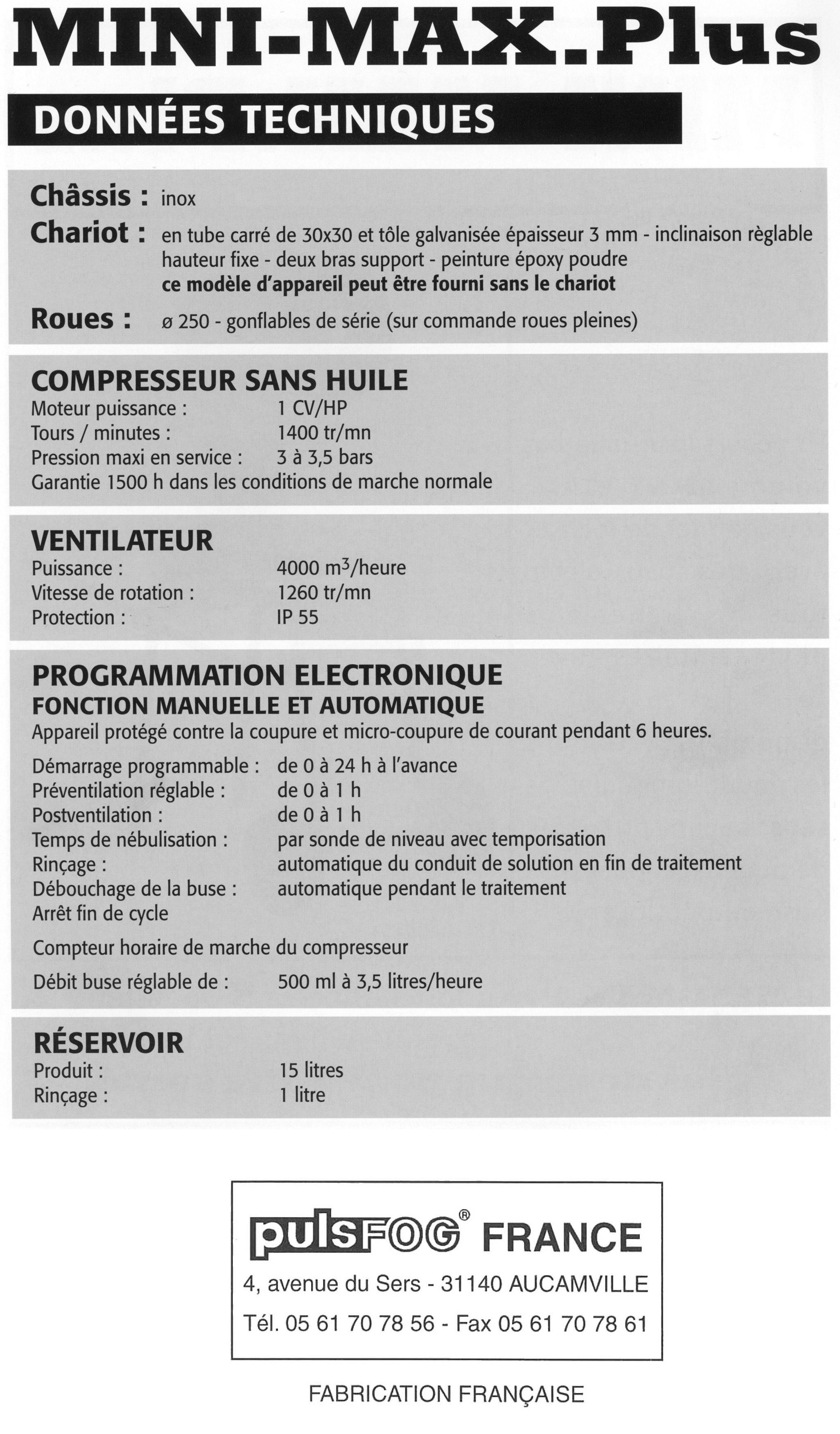 pulsfog-france-nebulisateur-mini-max-plus-bulletin-technique
